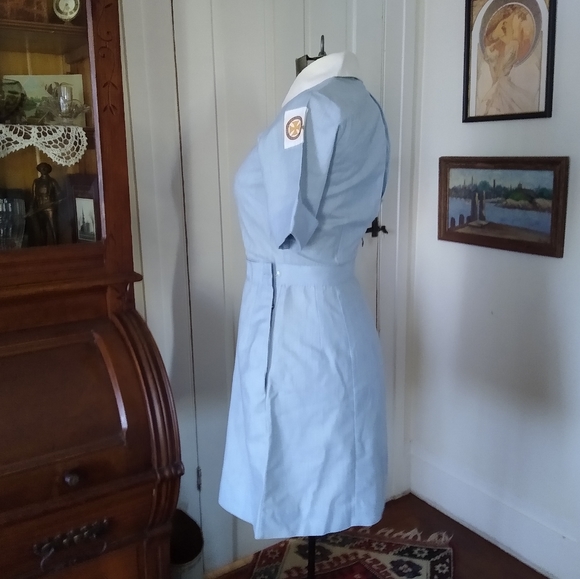 VINTAGE Nurse Uniform Dress - Picture 6 of 12